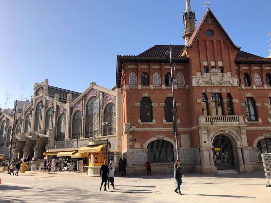 Apartamento Loft Con Estilo Y Terraza En Centro Historico Valencia Exterior foto